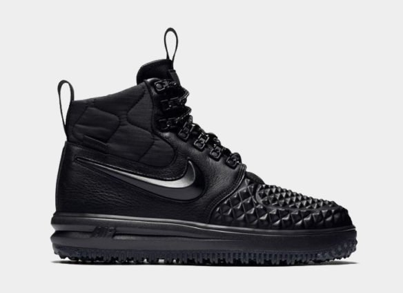 Фото Nike Lunar Force 1 Duckboot черные - 3
