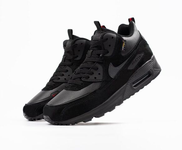 Зимние Nike Air Max 90 black Зимние Nike Air Max 90 black
